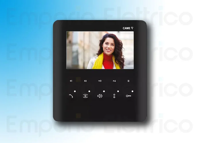 came bpt videocitofono vivavoce a parete plx v bk 840ch-0230