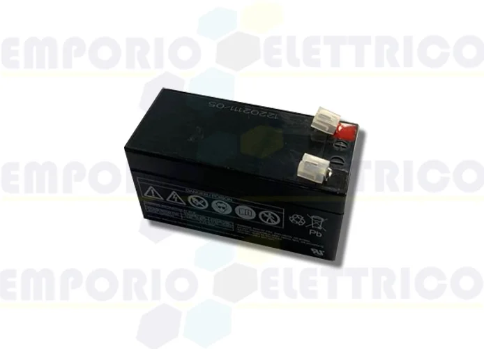 batteria ricaricabile ermetica piombo 12v - 1,2ah