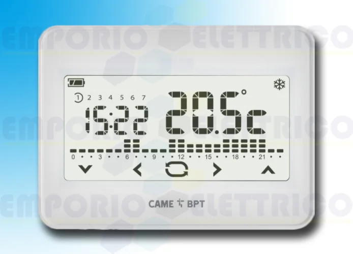 came bpt kit cronotermostato + modulo radio th/550 wh wlrl 845aa-0070