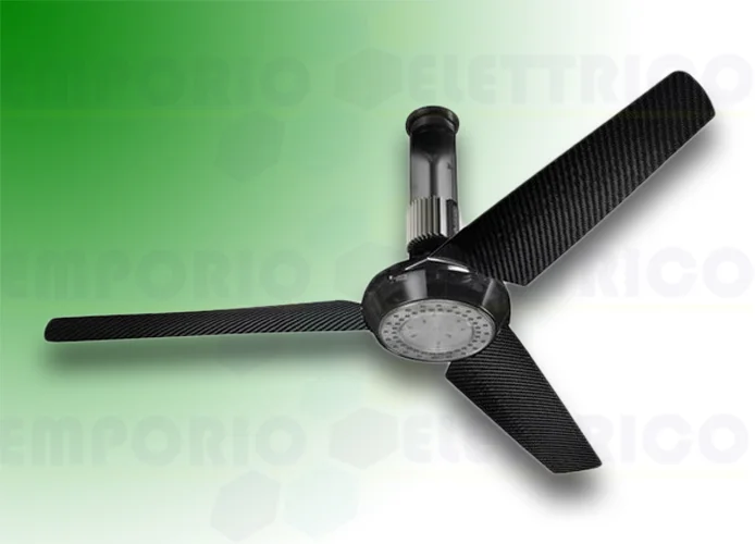 vortice ventilatore a soffitto nordik air design 140-17 trasparente 61030