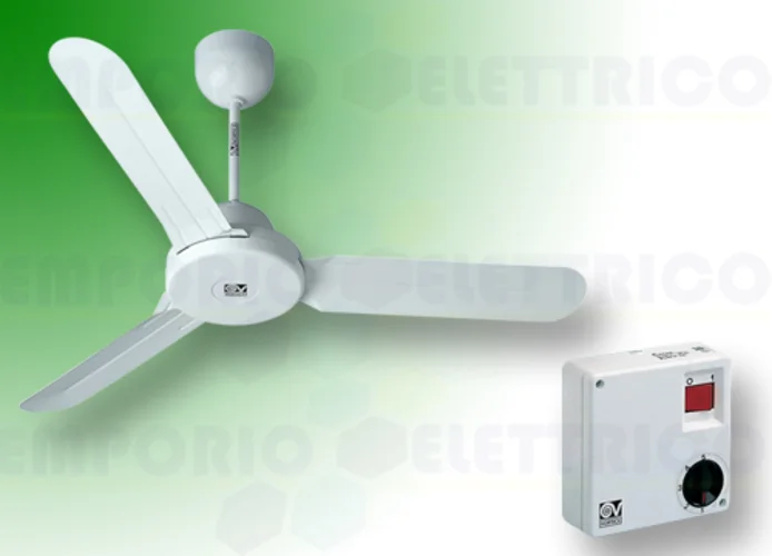 vortice kit ventilatore soffitto nordik design is 120/48" bianco 61260 ev61260a