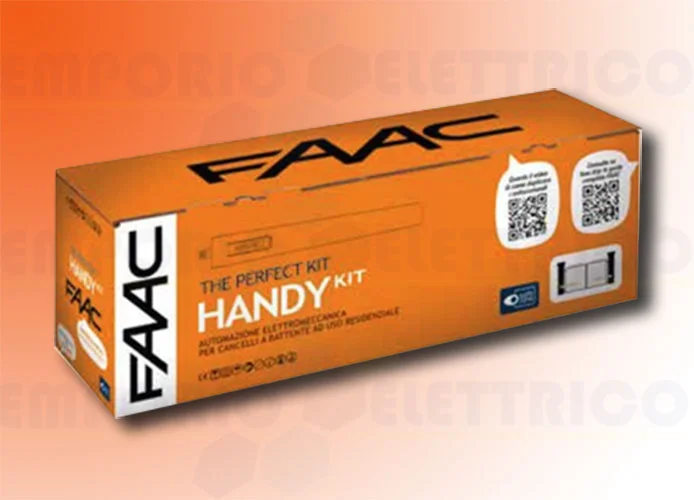 faac kit automazione 24v dc handy kit perfect 105915fr