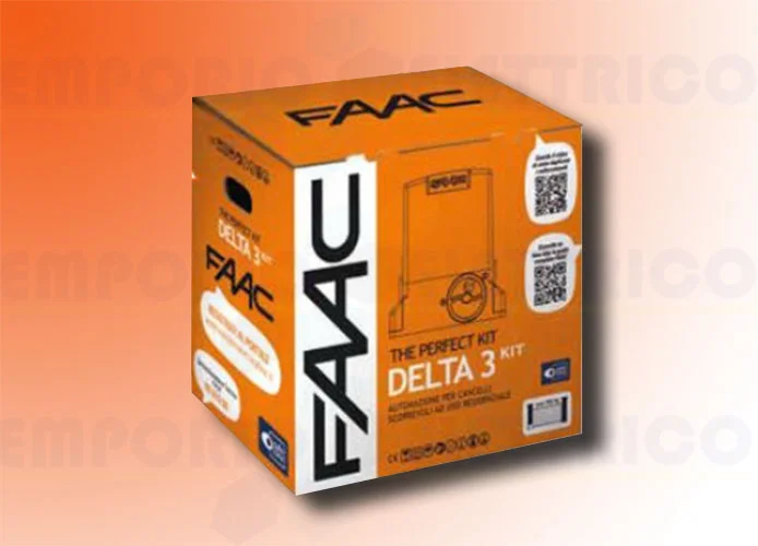 faac kit automazione 230v ac delta3 kit perfect 105918fr