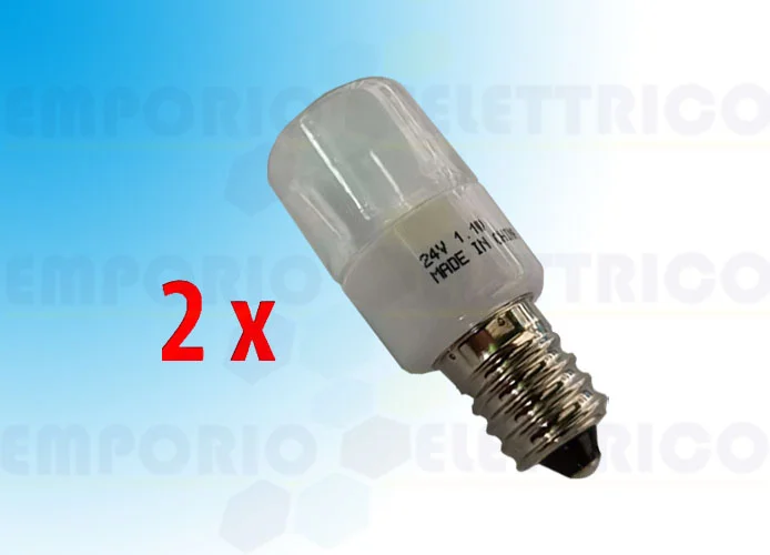 came ricambio conf 2 pz lampade led 24v emega ver 119rir506