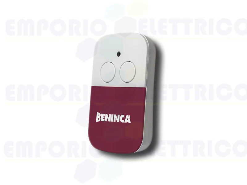 beninca trasmettitore 2 canali duplice codifica happy.2ak 9863204