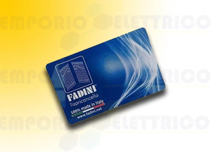 fadini dispositivo transponder formato tessera colore blu 694l