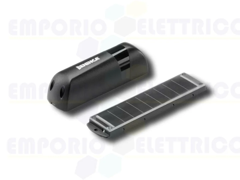 beninca dispositivo a batteria ricaricabile con pannello 9409015 rf.sun