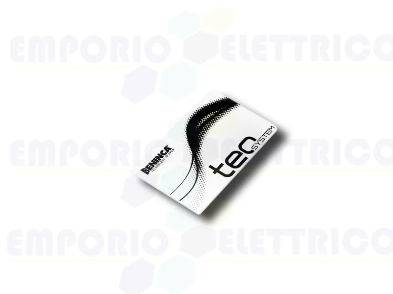 beninca dispositivo transponder formato tessera 9781025 teo card