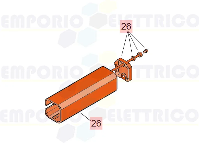 faac ricambio gruppo carter 400 63003331