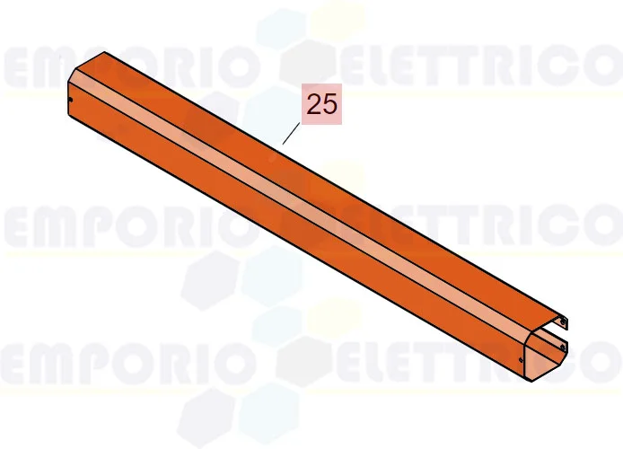 faac ricambio carter 422 pedonale 7272155