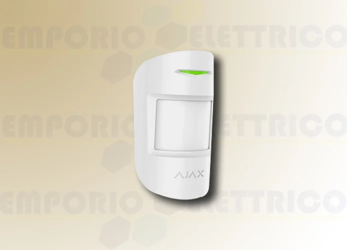 ajax rilevatore di movimento wireless bianco motionprotect plus 38198