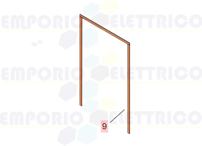 faac ricambio guarn.aerstop 10x3 (mt.) 7094025