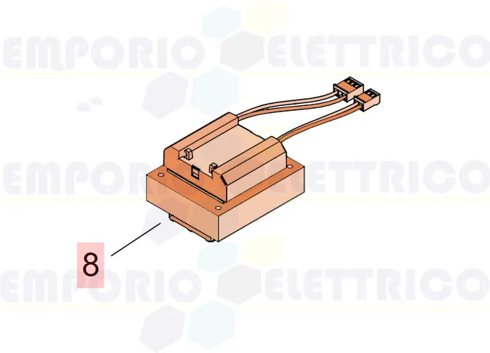 faac ricambio trasformatore d1000-zodiac 100 7501285