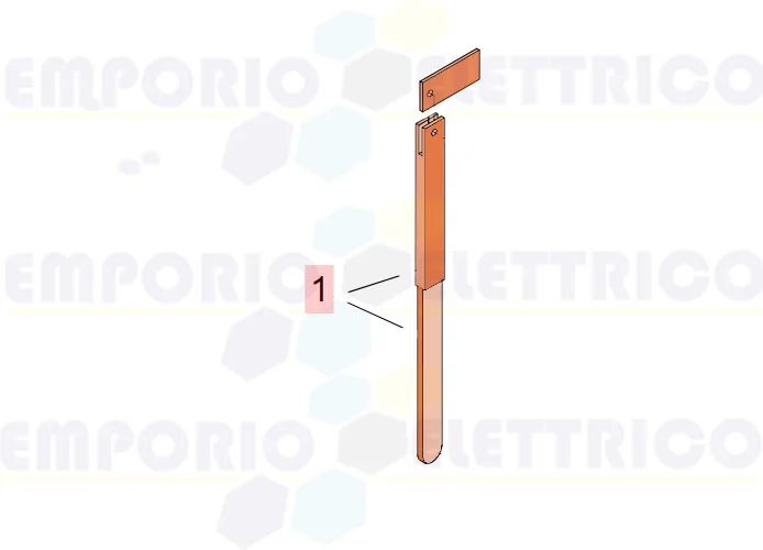 faac ricambio braccio telescopico 580 7387015