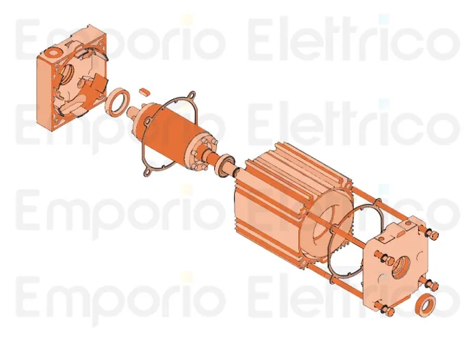 faac ricambio gruppo motore 540/541/mercury 63003156