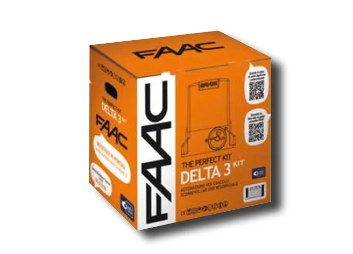 faac kit automazione 230v ac delta3 kit perfect 105918