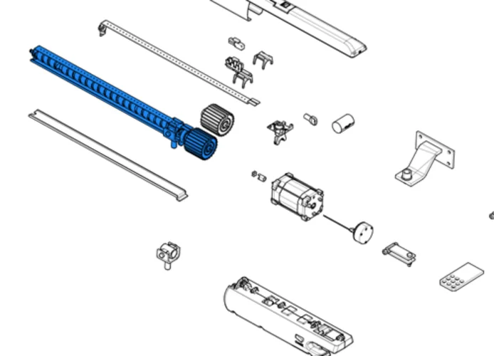 came ricambio gruppo riduzione ati5 88001-0130