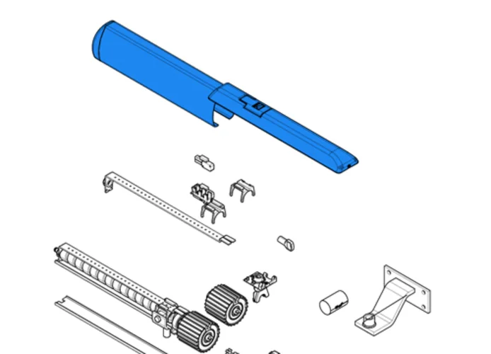 came ricambio gruppo stelo + coperchio ati3 88001-0147