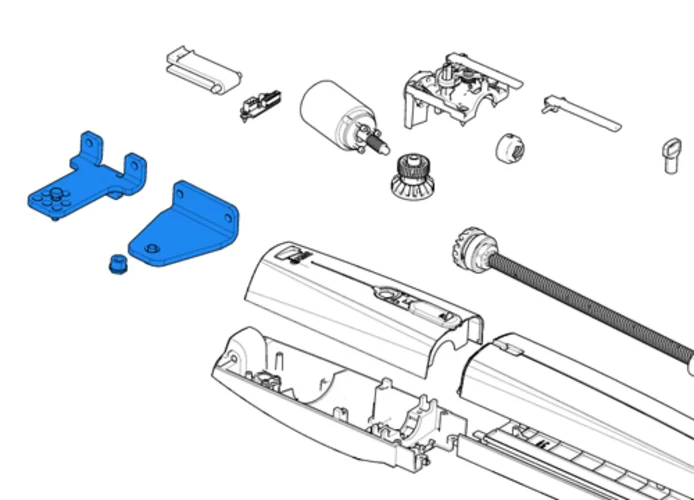 came ricambio scatola accessori serie axl axi swn 88001-0159