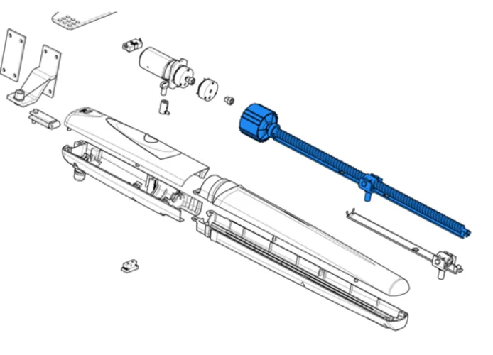 came ricambio gruppo riduzione serie axo 5/7 88001-0132