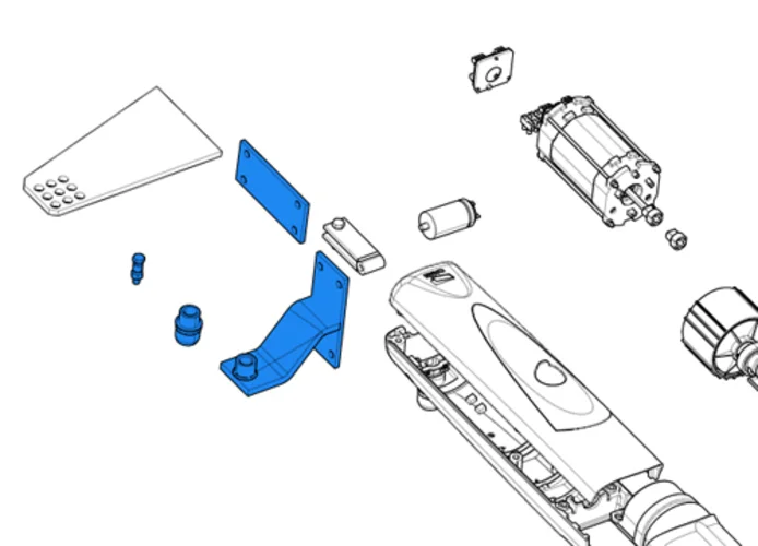 came ricambio scatola accessori axo 5/7 88001-0156