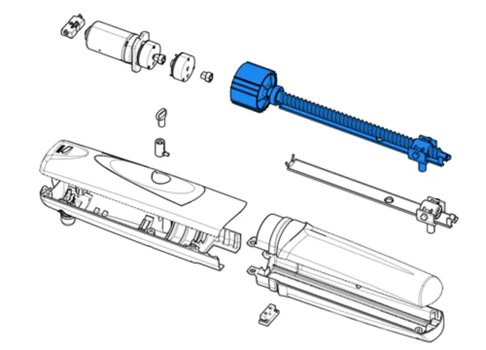 came ricambio gruppo riduzione axo 3/4 88001-0131