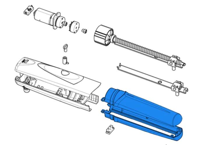 came ricambio gruppo steli inf/sup axo 3/4 88001-0144