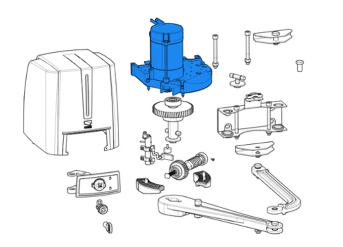 came ricambio gruppo motore fa4024 fa4024cb 119rid382