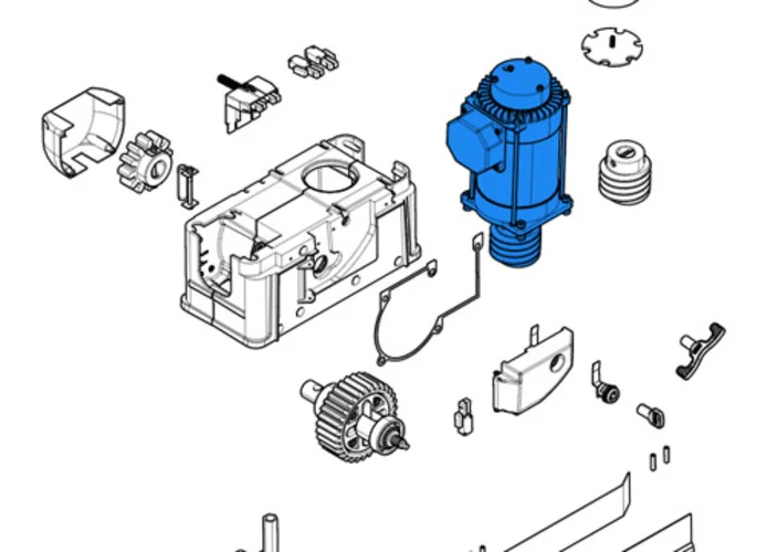 came ricambio pacco motore bk 88001-0205