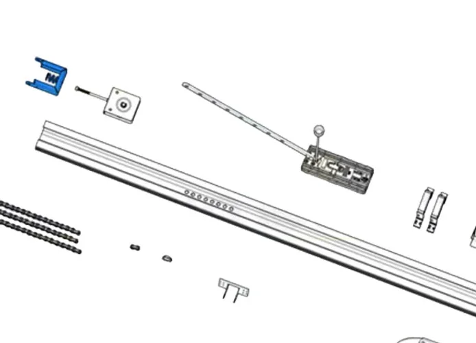 came ricambio supporto per cavallottto tenditore v6000 119rie179