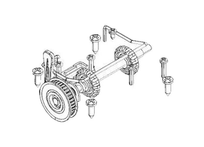 came ricambio gruppo finecorsa meccanico c-bx 119ricx021