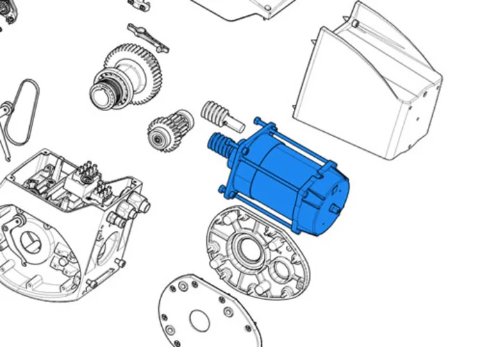 came ricambio gruppo motore c-bx 119ricx034