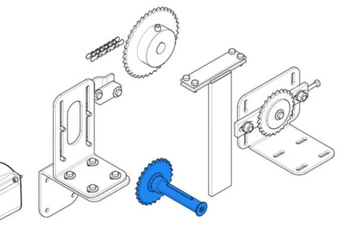 came ricambio albero trasmissione c-bx 119ricx013