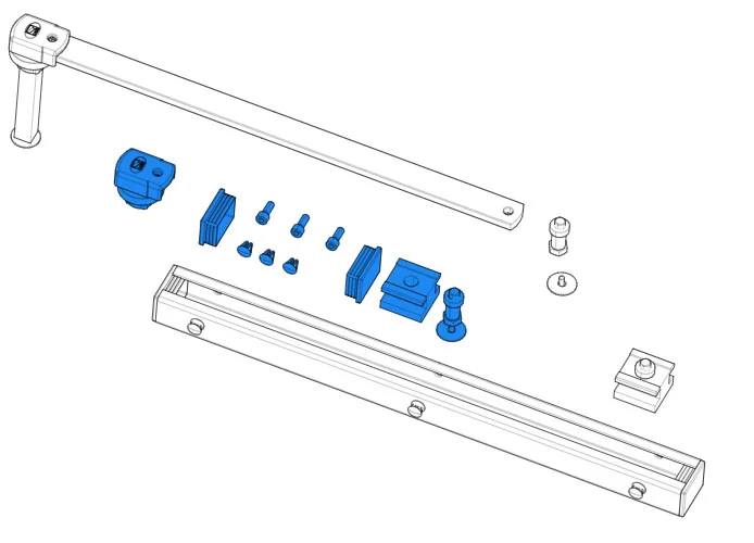 came ricambio confezione accessori e tappi f4000 119rid256