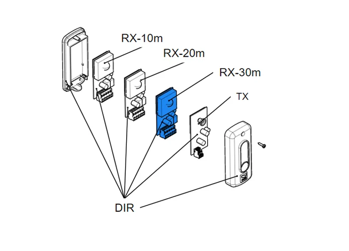 came ricambio scheda elettronica rx dir30 119rir139