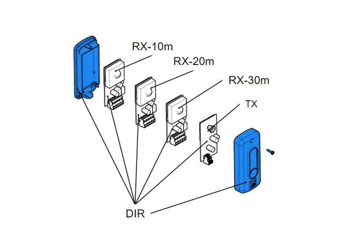 came ricambio contenitore fotocellula dir 119rir149