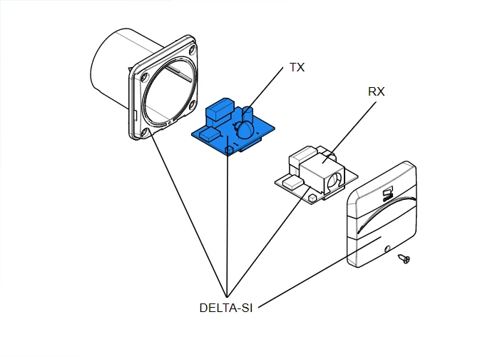 came ricambio scheda elettronica tx delta-si 119rir389