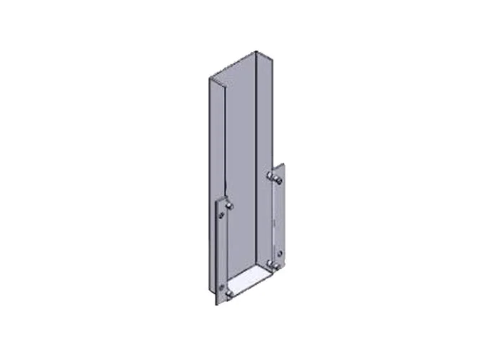 came ricambio flangia attacco asta rettangolare 60x40 119rig044