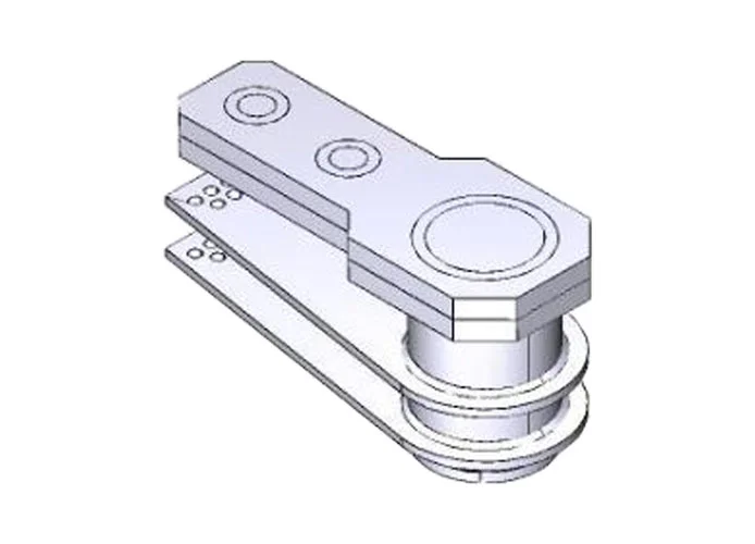 came ricambio staffa sx attacco cancello superfrog 119ria039