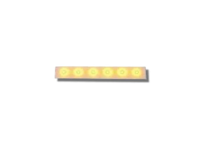 cardin lampeggiatore elettronico led giallo 24v wall