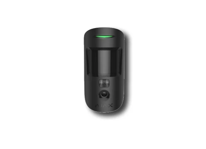 ajax rilevatore di movimento wireless nero motioncam 38191