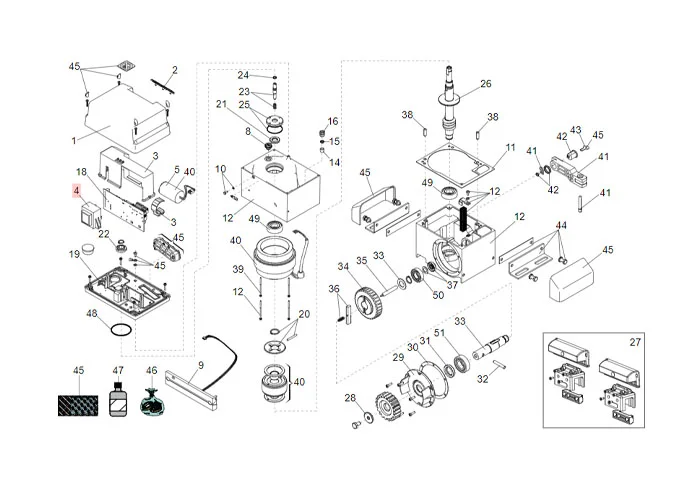 faac ricambio trasformatore 230v-18v/15va res.-fl.780d 7501365