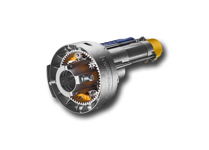 cab motoriduttore elettromeccanico 24vdc con elettrofreno superbe 9592020 sr1.6024e