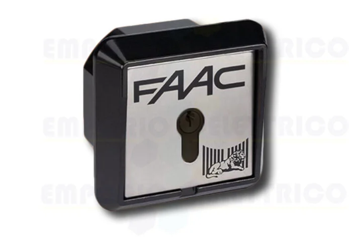 faac pulsante a chiave da incasso 2 contatti t21 i 401015