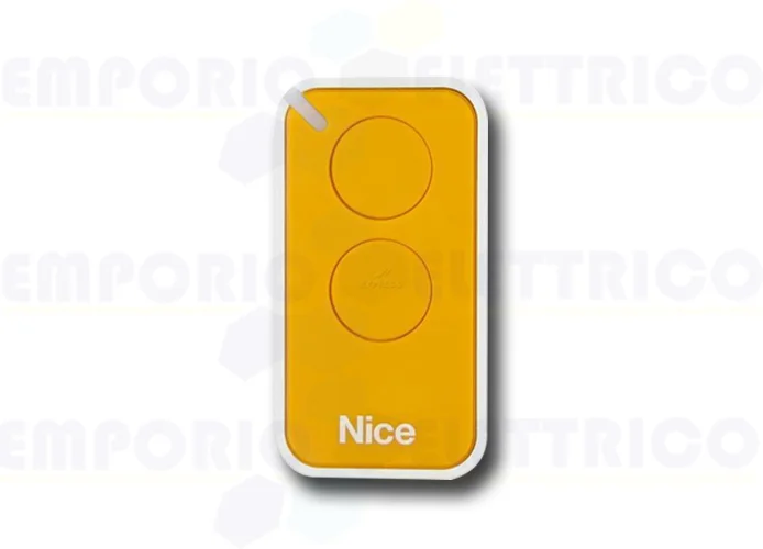 nice telecomando 2 canali serie inti giallo inti2y