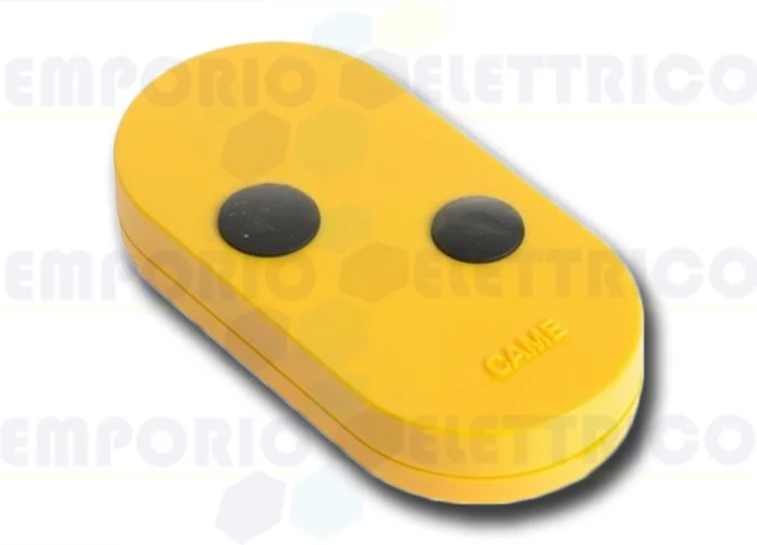 came telecomando 2 canali codice fisso giallo topd2fys 806ts-0093