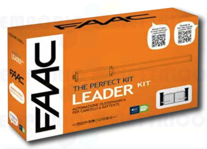 faac kit automazione 230v ac leader kit perfect 105911