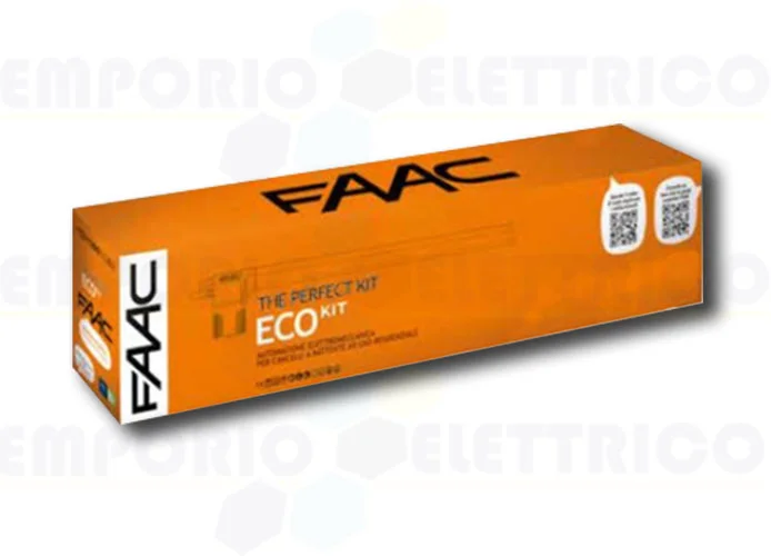 faac kit automazione 230v ac eco kit perfect 105917