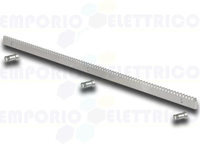 fadini cremagliera acciaio modulo 4 zincata 30x8 - 1 metro - 204l