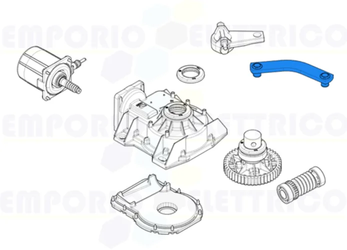 came ricambio leva trasmissione frog 119ria046